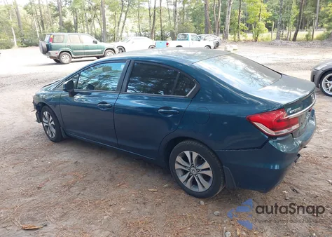 2013 Honda Civic Lx z USA, uszkodzony, nr VIN 2HGFB2F54DH573294